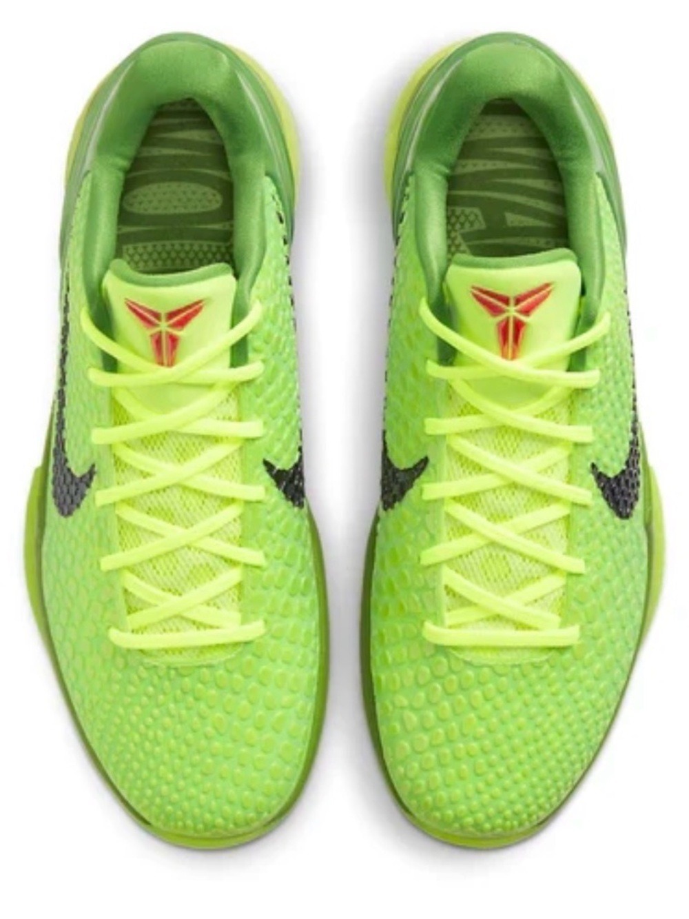 Nike Kobe 6 Protro Green Apple/Black Volt Crimson CW2190-300 Men's Size 12.